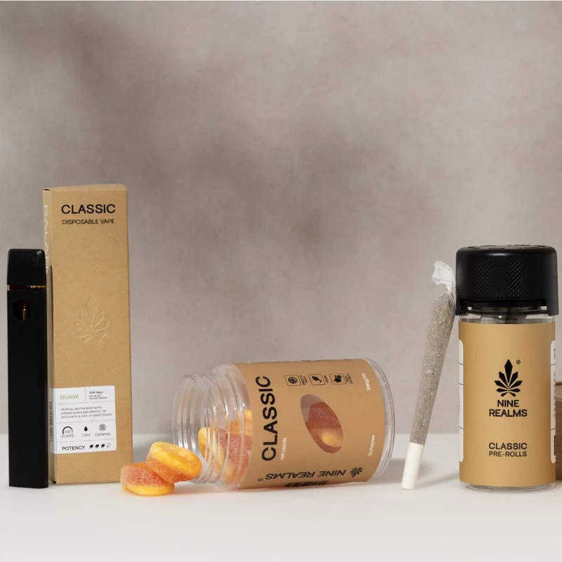 CLASSIC Bundle - Pre-Rolls, Diffuser & Gummies