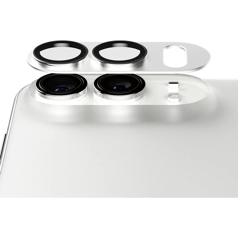PanzerGlass Fender Camera Protector for iPhone Duo (White)