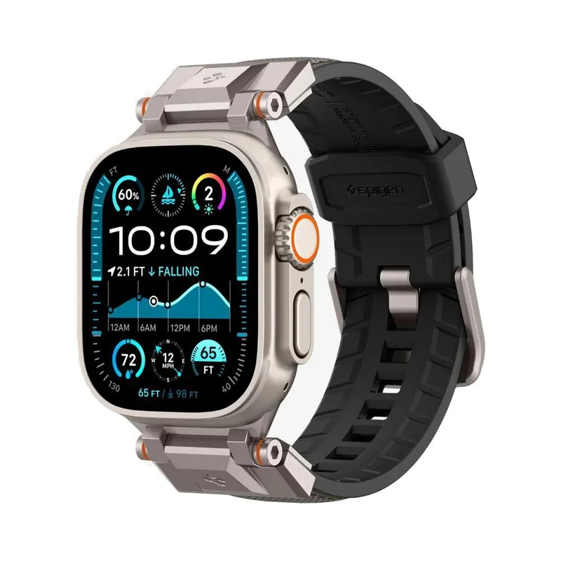 Spigen Apple Watch 49mm 46mm 45mm 44mm 42mm DuraPro Armor Band (Grey)
